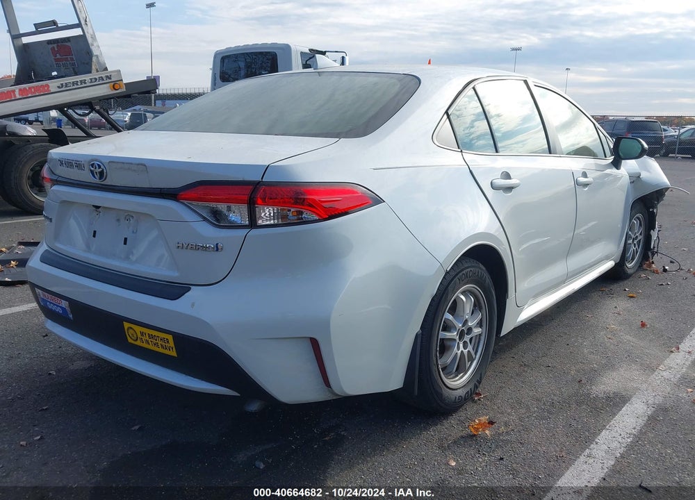 2021 TOYOTA COROLLA HYBRID LE VIN: JTDEAMDE2MJ014062