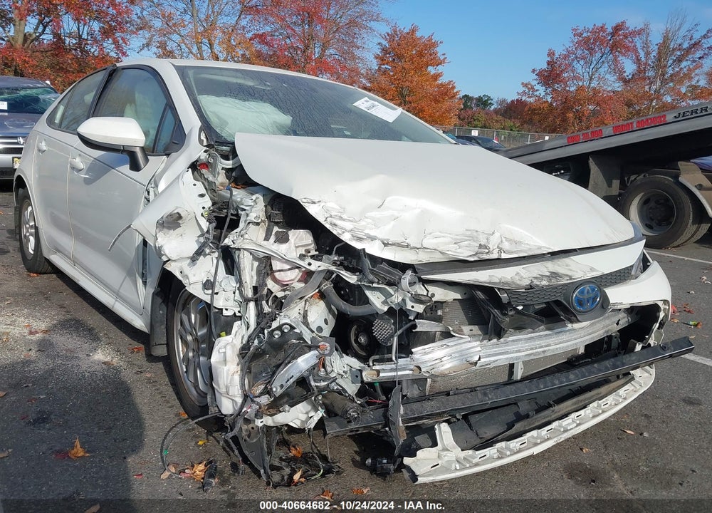 2021 TOYOTA COROLLA HYBRID LE VIN: JTDEAMDE2MJ014062