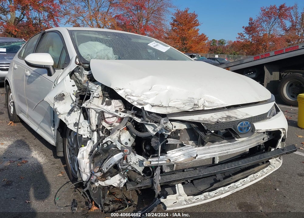 2021 TOYOTA COROLLA HYBRID LE VIN: JTDEAMDE2MJ014062