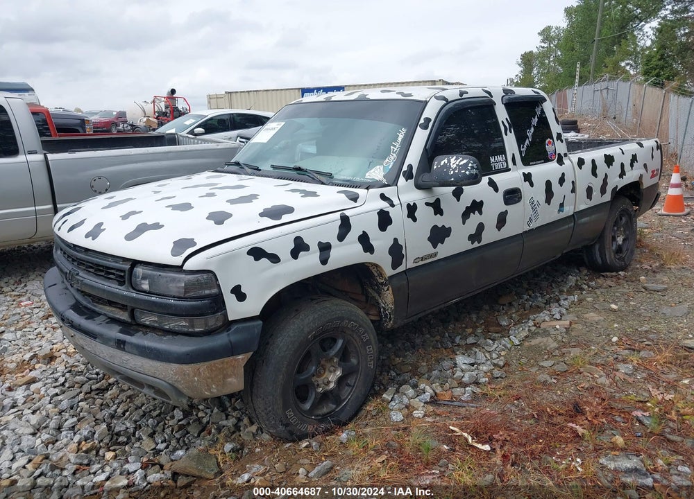 2000 CHEVROLET SILVERADO 1500 LS VIN: 1GCEK19T6YZ259392