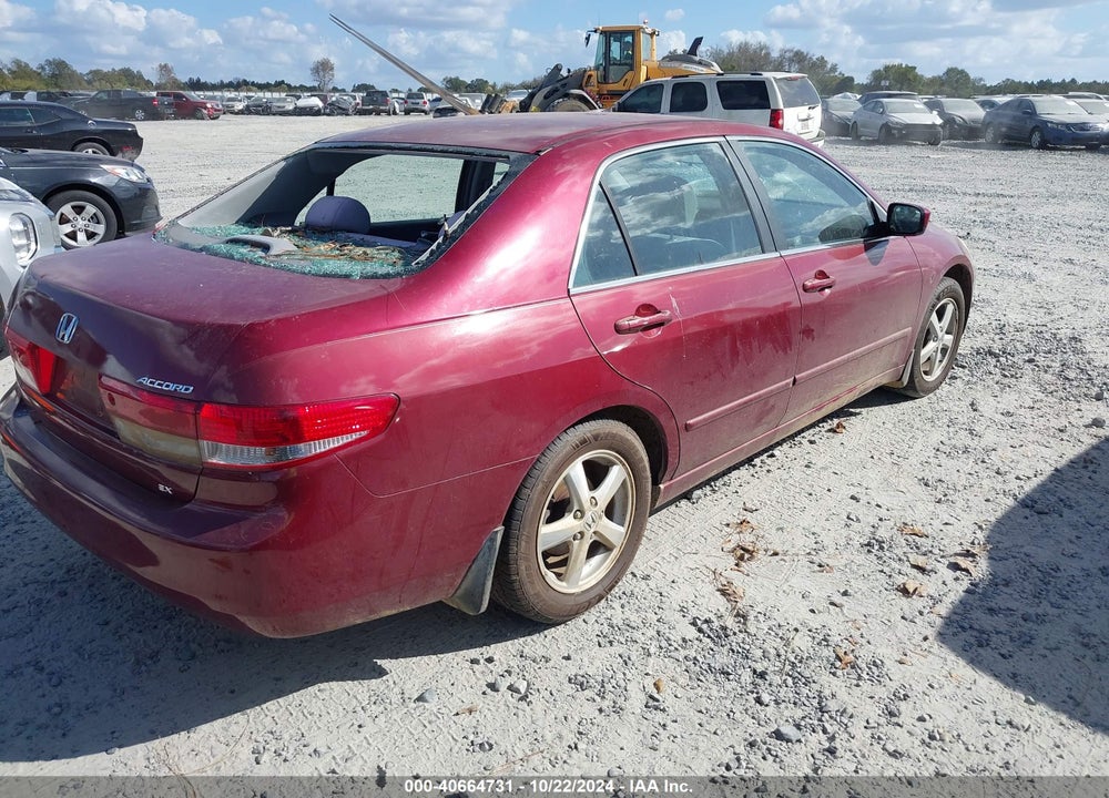 2004 HONDA ACCORD 2.4 EX VIN: 1HGCM566X4A122800