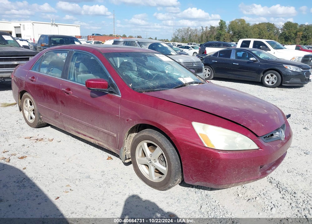 2004 HONDA ACCORD 2.4 EX VIN: 1HGCM566X4A122800
