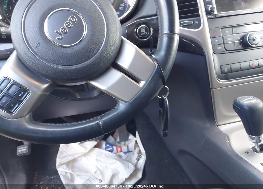 2012 JEEP GRAND CHEROKEE LAREDO VIN: 1C4RJFAG4CC324106