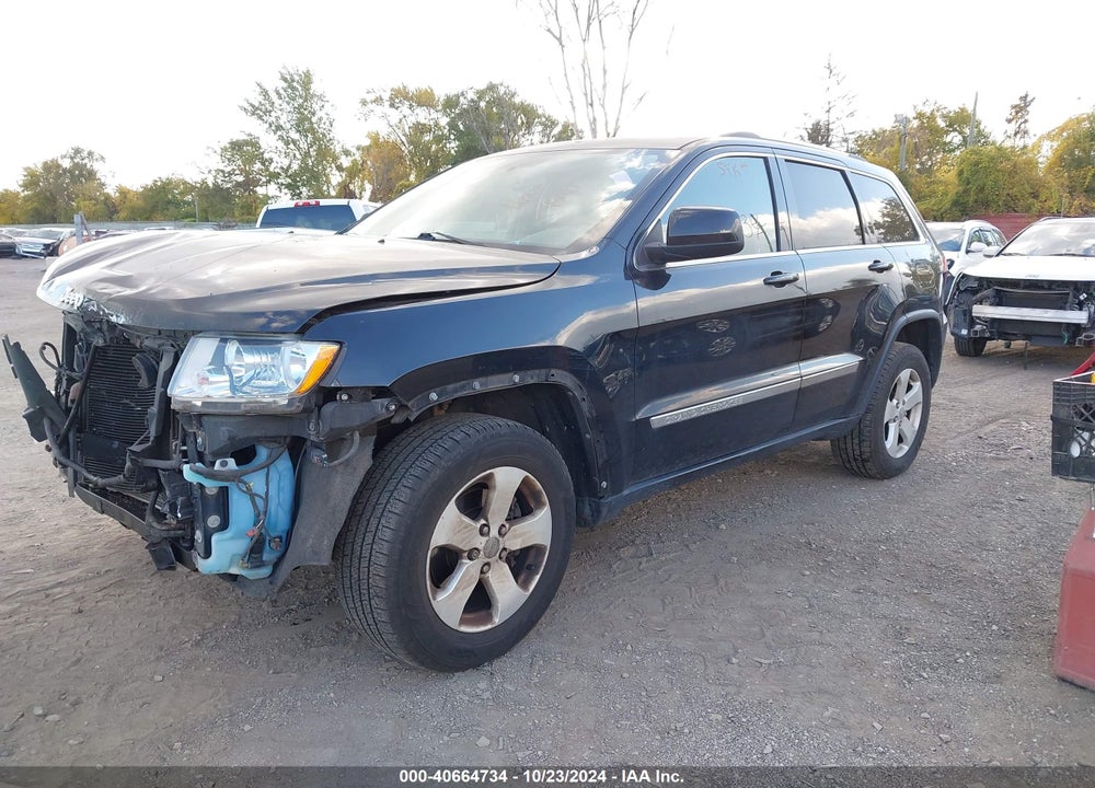 2012 JEEP GRAND CHEROKEE LAREDO VIN: 1C4RJFAG4CC324106