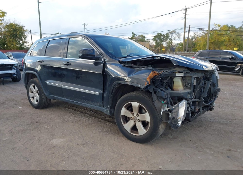 2012 JEEP GRAND CHEROKEE LAREDO VIN: 1C4RJFAG4CC324106