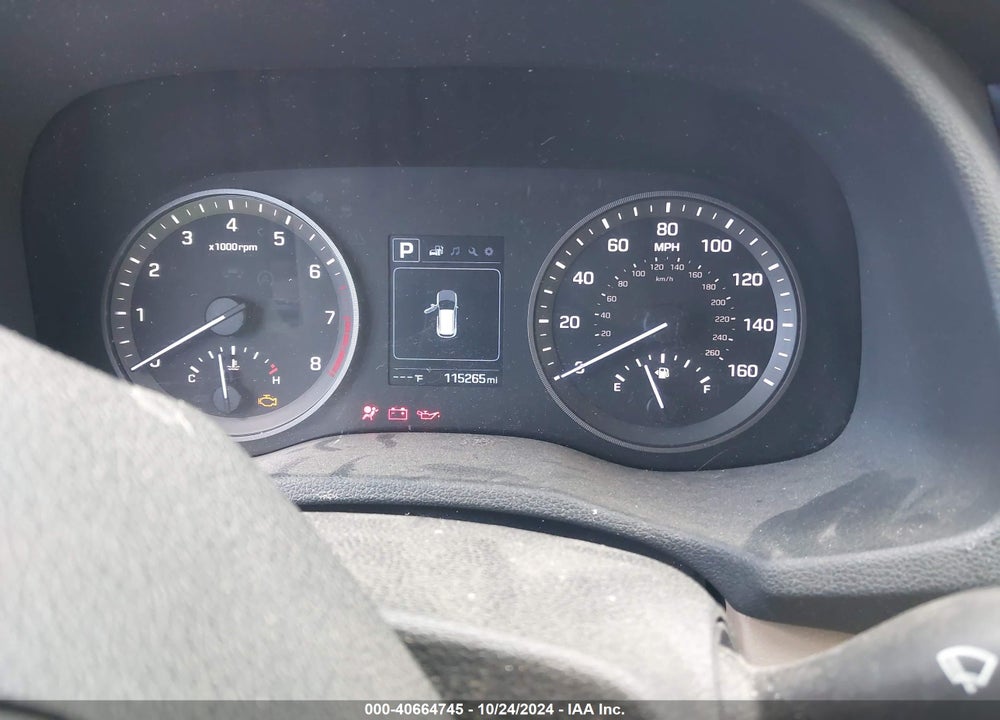 2017 HYUNDAI TUCSON SE VIN: KM8J3CA44HU293741
