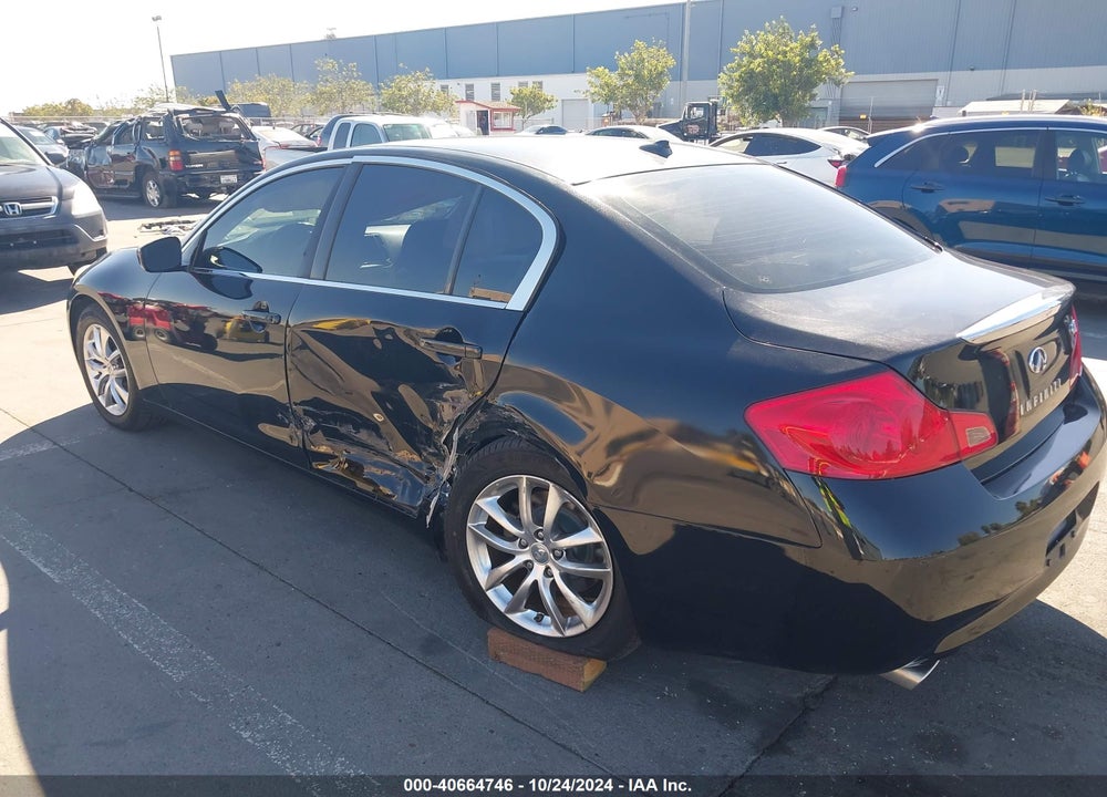 2009 INFINITI G37 JOURNEY VIN: JNKCV61E39M015057