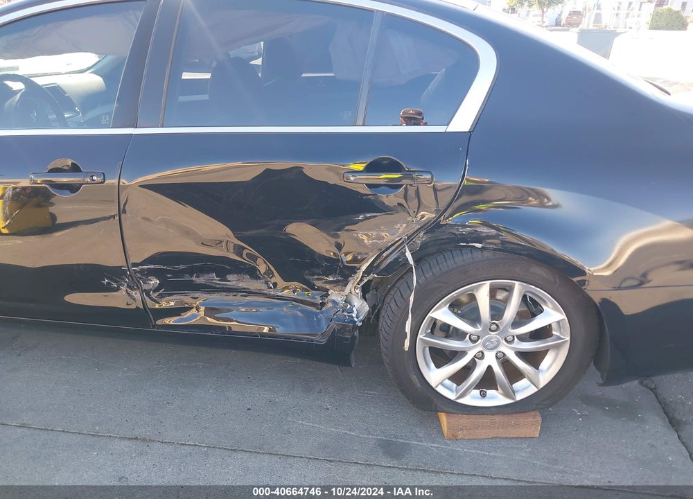 2009 INFINITI G37 JOURNEY VIN: JNKCV61E39M015057