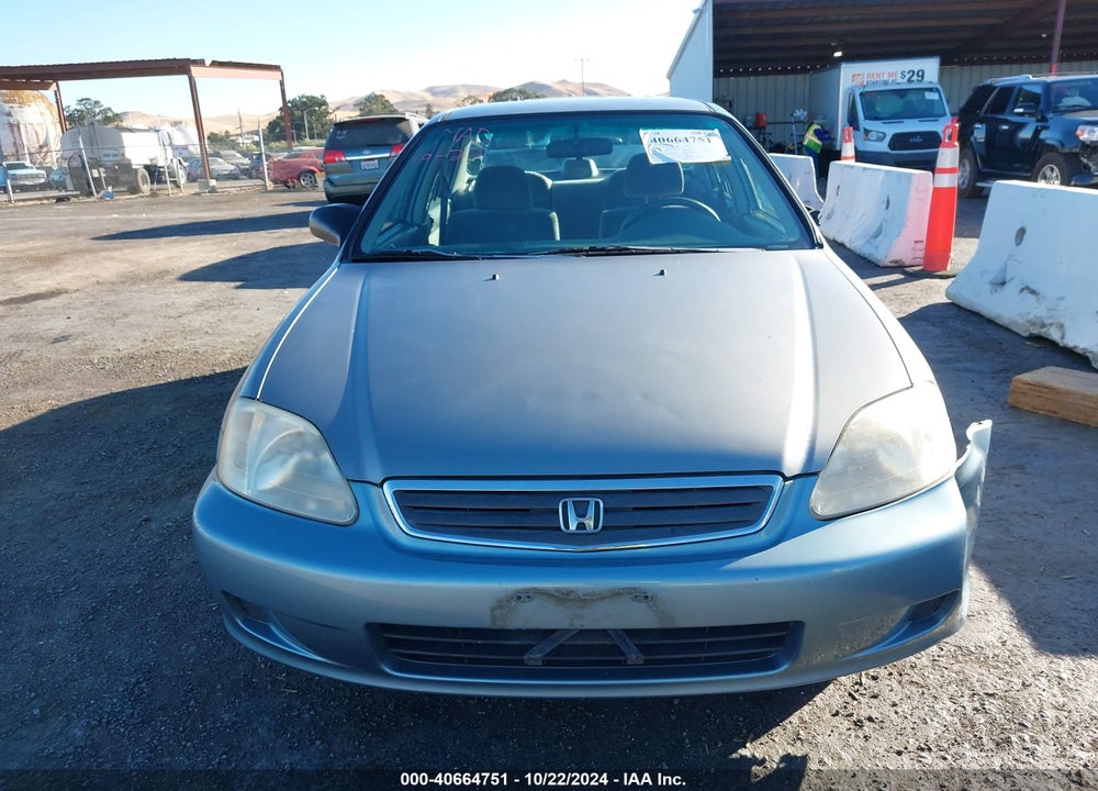 1999 HONDA CIVIC LX VIN: 2HGEJ6674XH587031
