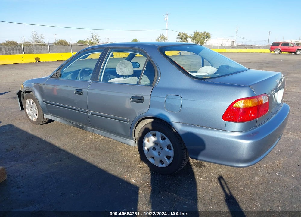 1999 HONDA CIVIC LX VIN: 2HGEJ6674XH587031