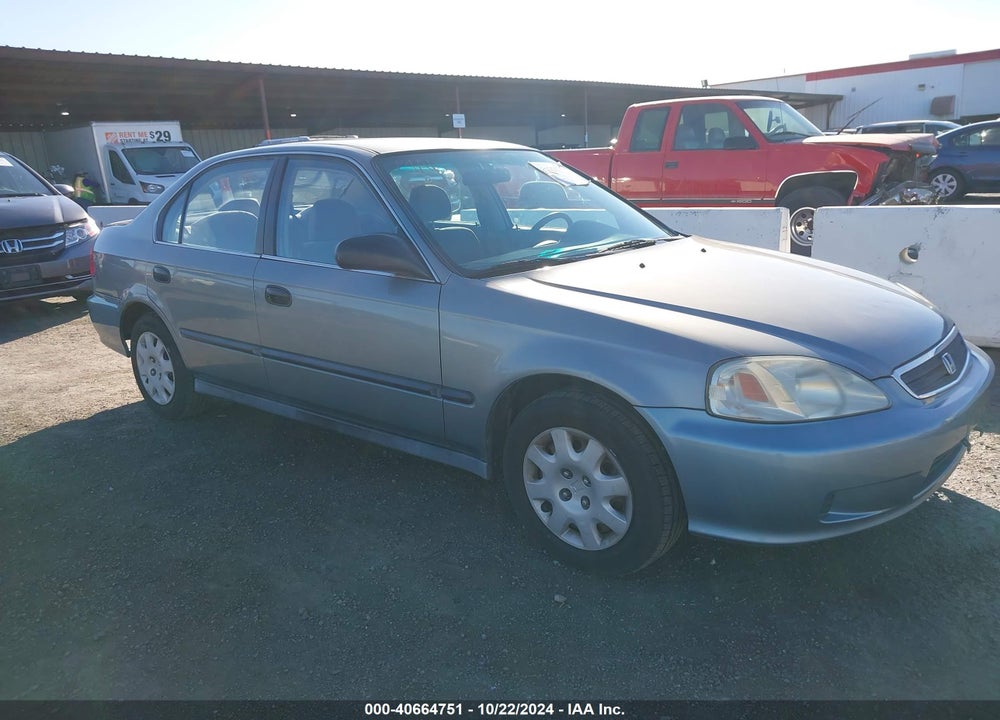 1999 HONDA CIVIC LX VIN: 2HGEJ6674XH587031