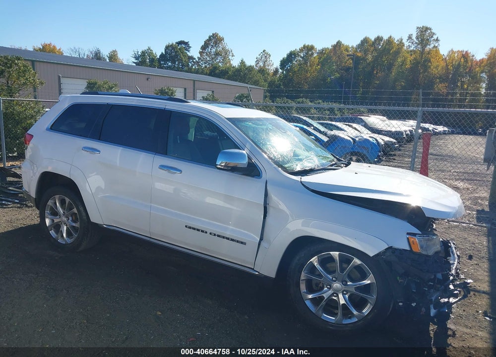 2019 JEEP GRAND CHEROKEE SUMMIT 4X4 VIN: 1C4RJFJT8KC660871