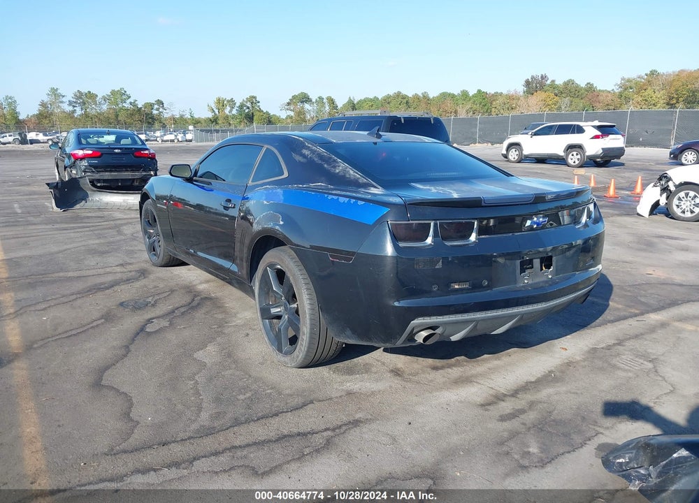 2011 CHEVROLET CAMARO 2LT VIN: 2G1FC1ED2B9125618
