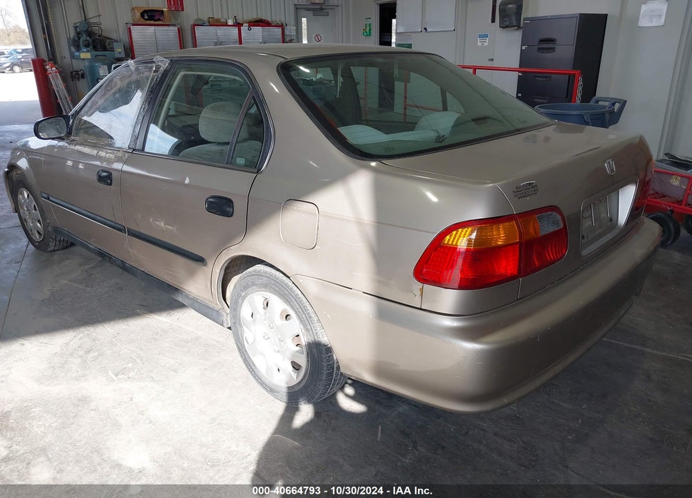 2000 HONDA CIVIC LX VIN: 1HGEJ6671YL034437