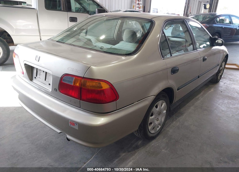 2000 HONDA CIVIC LX VIN: 1HGEJ6671YL034437