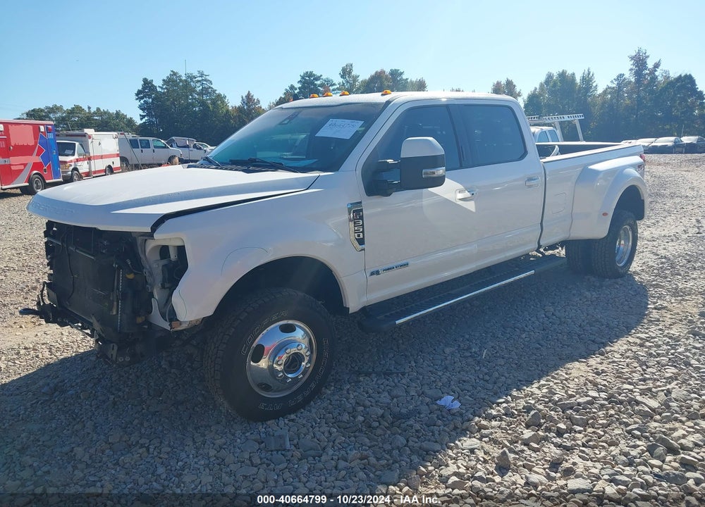 2019 FORD F-350 LARIAT VIN: 1FT8W3DT4KEE70917