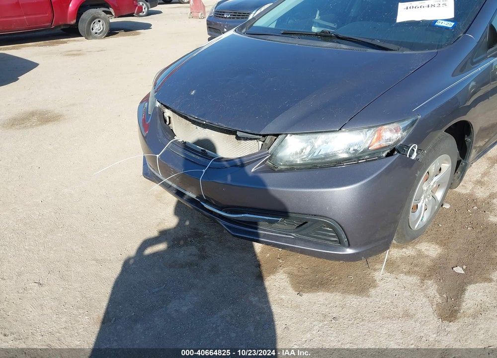2014 HONDA CIVIC LX VIN: 2HGFB2F55EH524400