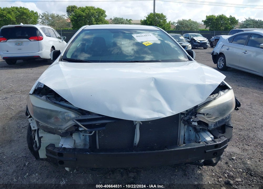 2014 TOYOTA COROLLA L VIN: 2T1BURHE8EC072725