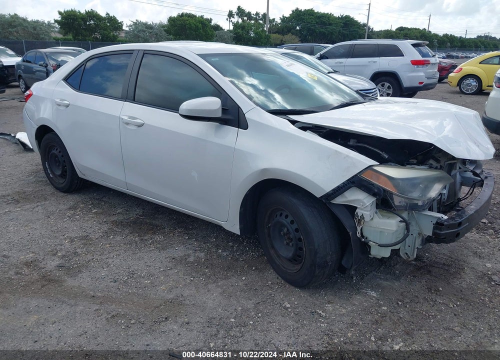 2014 TOYOTA COROLLA L VIN: 2T1BURHE8EC072725