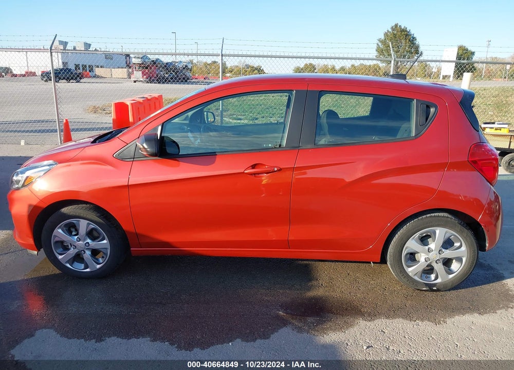 2022 CHEVROLET SPARK FWD LS AUTOMATIC VIN: KL8CB6SA0NC025186