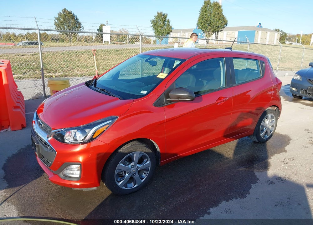 2022 CHEVROLET SPARK FWD LS AUTOMATIC VIN: KL8CB6SA0NC025186