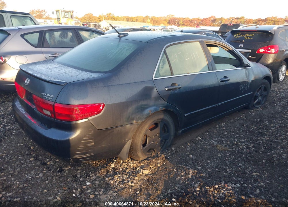 2005 HONDA ACCORD HYBRID IMA VIN: JHMCN36575C000391