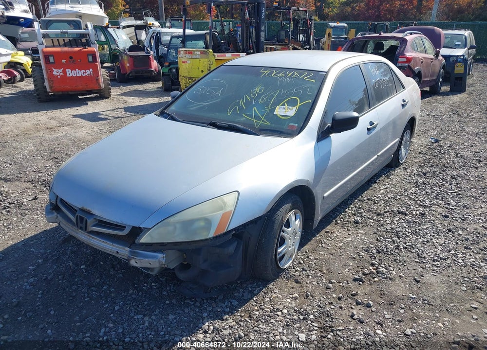 2005 HONDA ACCORD 2.4 DX VIN: 1HGCM56125A190949