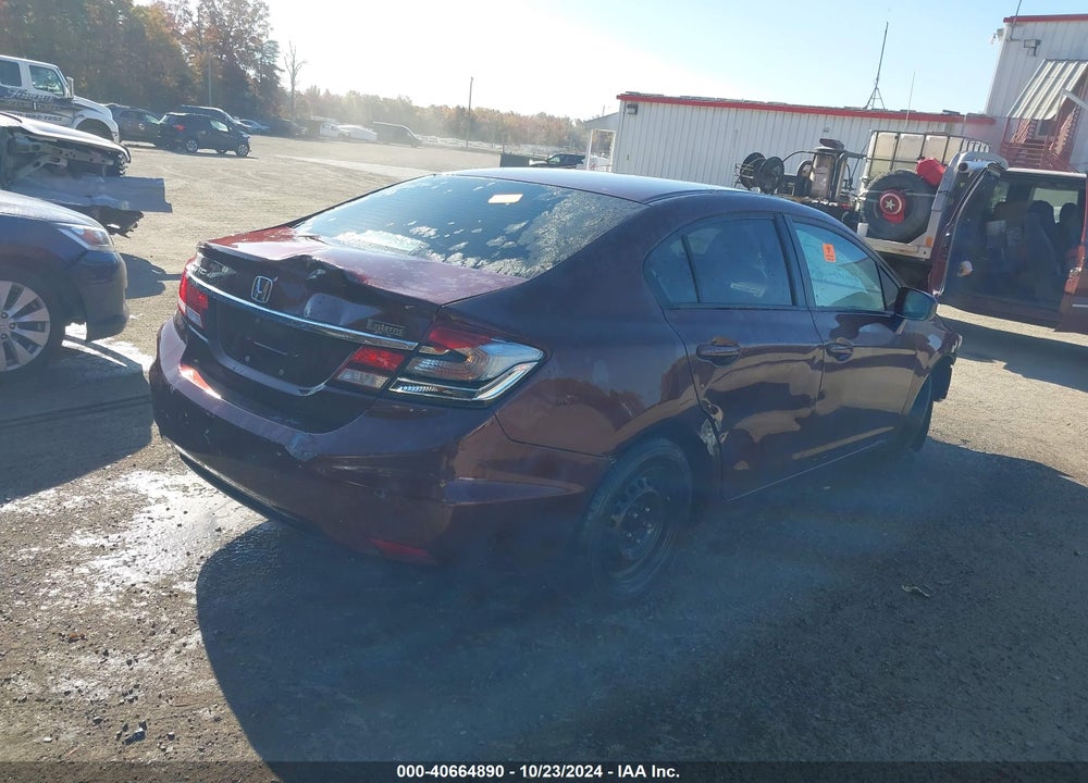 2015 HONDA CIVIC LX VIN: 19XFB2F55FE262650