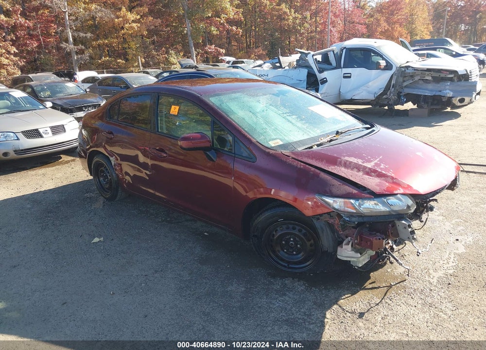 2015 HONDA CIVIC LX VIN: 19XFB2F55FE262650