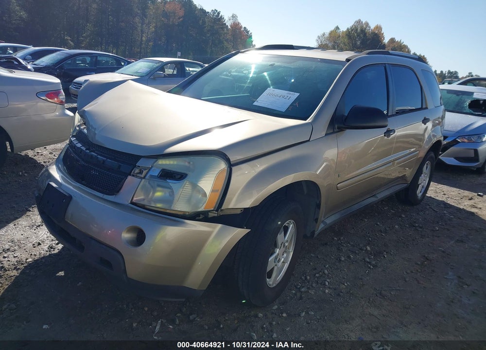 2007 CHEVROLET EQUINOX LS VIN: 2CNDL13F876097654