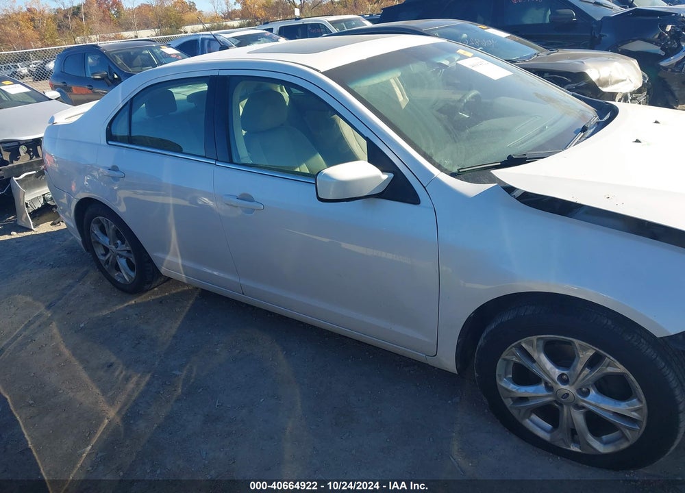 2012 FORD FUSION SE VIN: 3FAHP0HA6CR361416