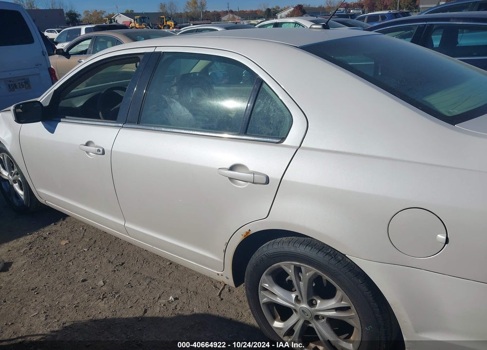 2012 FORD FUSION SE VIN: 3FAHP0HA6CR361416