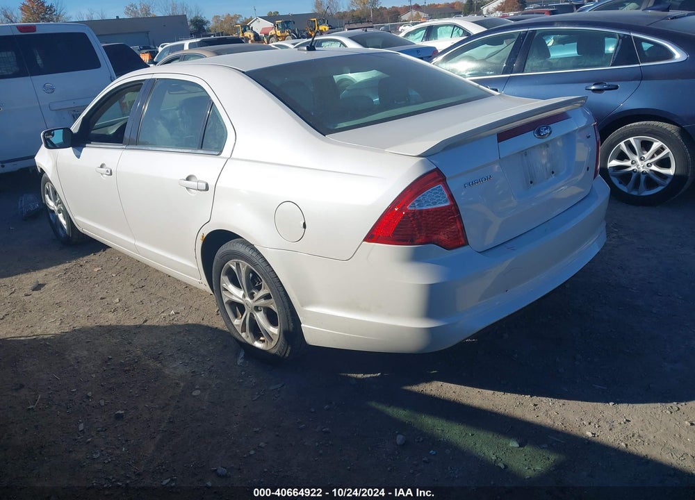 2012 FORD FUSION SE VIN: 3FAHP0HA6CR361416