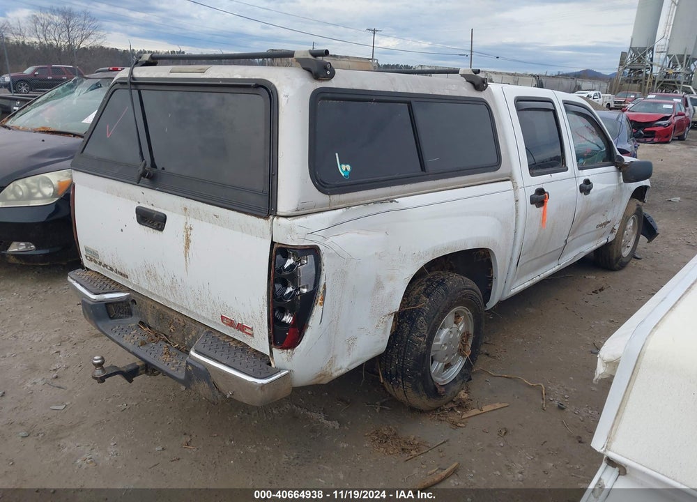 2004 GMC CANYON SLE VIN: 1GTCS136948120366