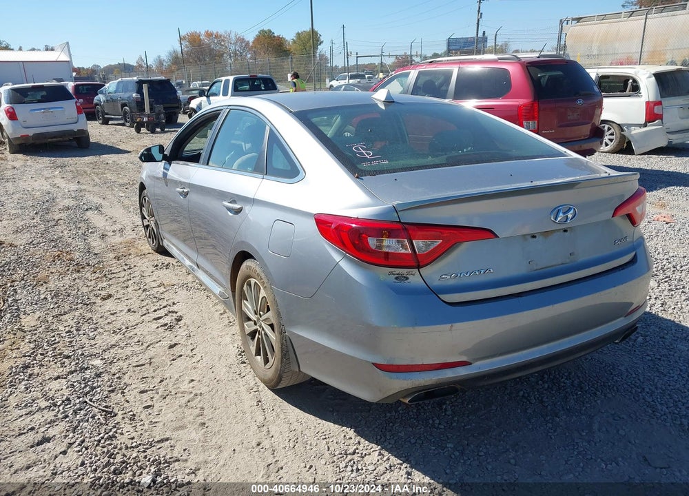 2016 HYUNDAI SONATA VIN: 5NPE34AF0GH390649