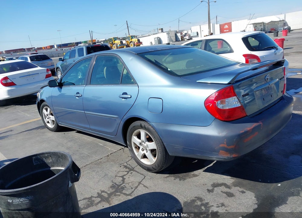 2003 TOYOTA CAMRY SE V6 VIN: 4T1BF30K33U553051