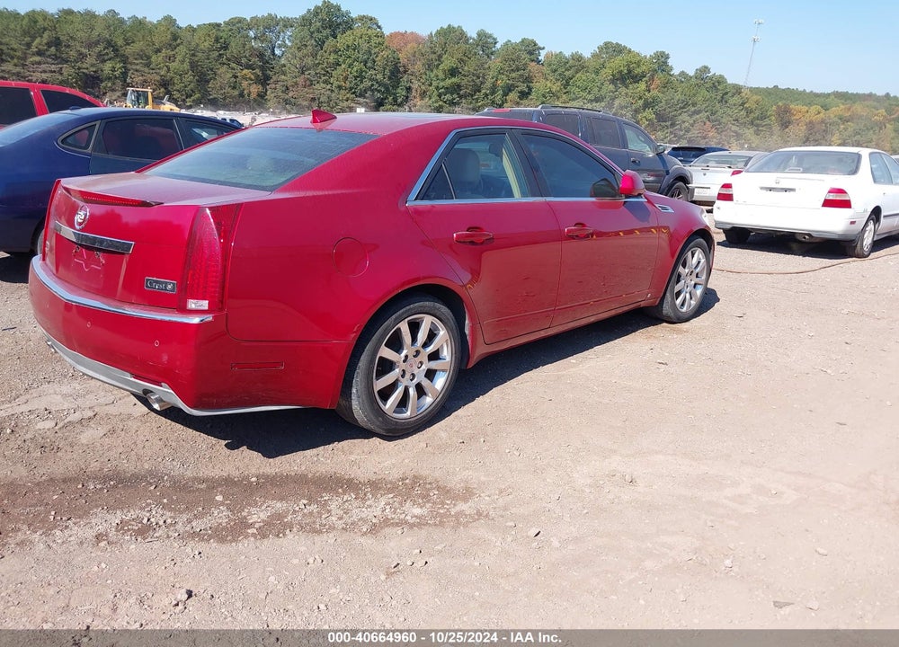 2009 CADILLAC CTS HI FEATURE V6 VIN: 1G6DV57V090126635