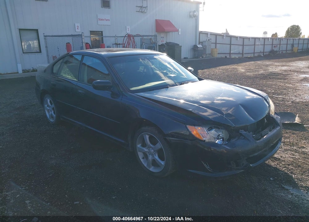 2009 SUBARU LEGACY 2.5I VIN: 4S3BL616X97214259