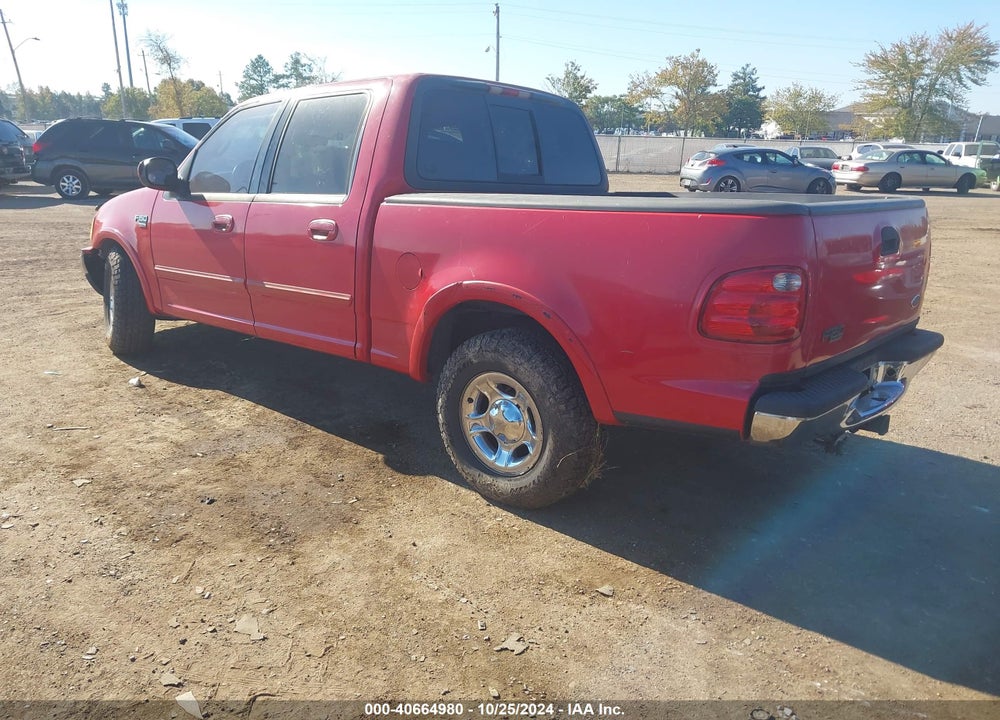 2001 FORD F-150 HARLEY-DAVIDSON EDITION/KING RANCH EDITION/LARIAT/XLT VIN: 1FTRW07LX1KA41215