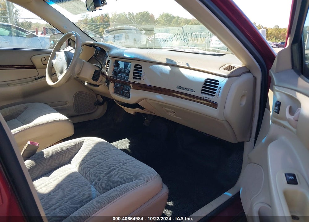2005 CHEVROLET IMPALA POLICE VIN: 2G1WF55KX59366862