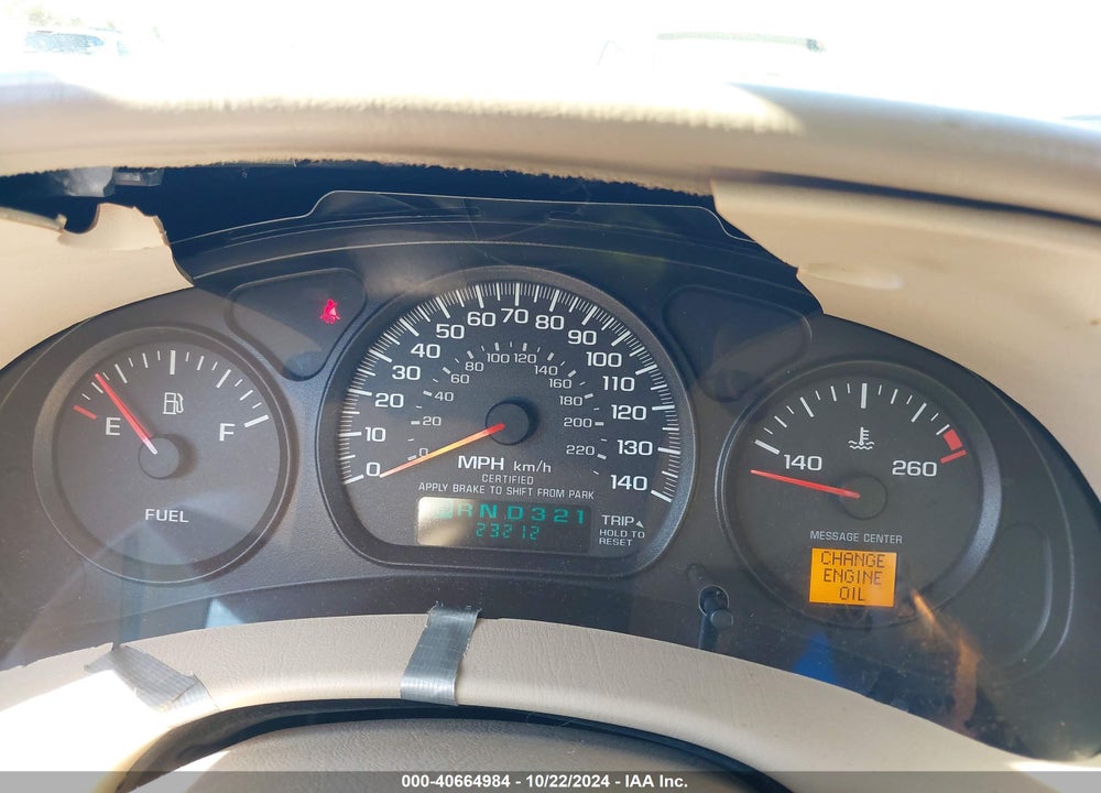 2005 CHEVROLET IMPALA POLICE VIN: 2G1WF55KX59366862