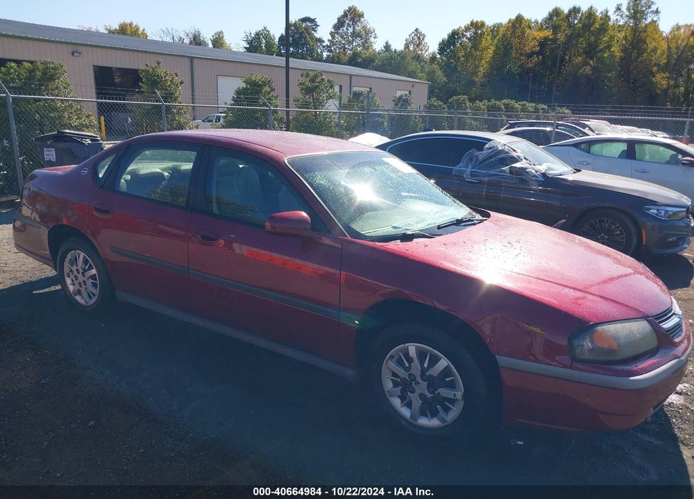 2005 CHEVROLET IMPALA POLICE VIN: 2G1WF55KX59366862