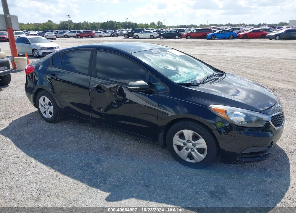 2016 KIA FORTE LX VIN: KNAFX4A62G5607320