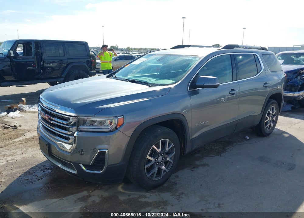 2021 GMC ACADIA FWD SLE VIN: 1GKKNKLA8MZ224195