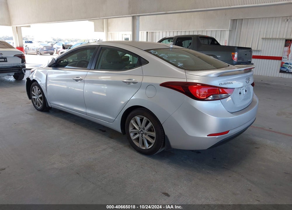 2015 HYUNDAI ELANTRA SE VIN: KMHDH4AE2FU414860