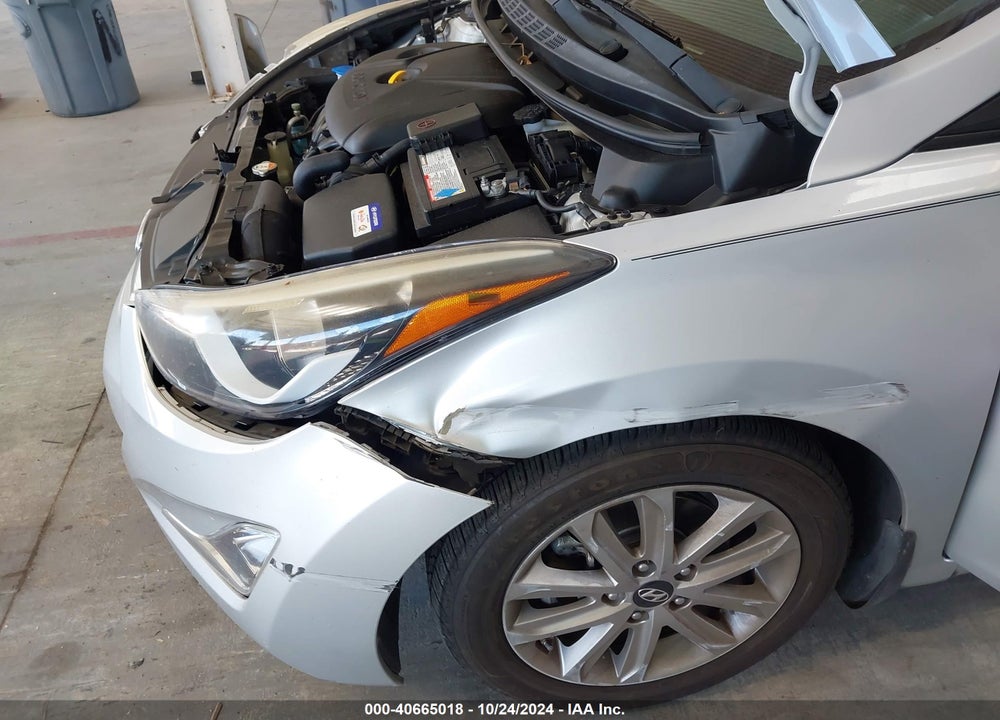 2015 HYUNDAI ELANTRA SE VIN: KMHDH4AE2FU414860