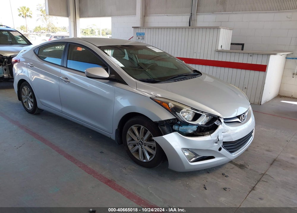 2015 HYUNDAI ELANTRA SE VIN: KMHDH4AE2FU414860