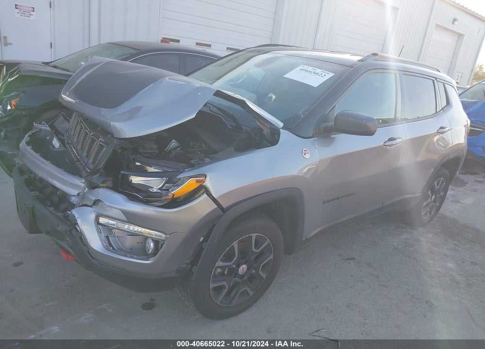 2019 JEEP COMPASS TRAILHAWK 4X4 VIN: 3C4NJDDB0KT688335