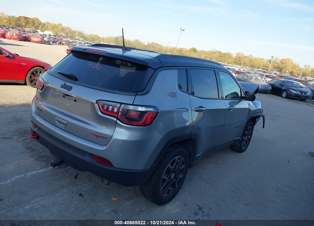 2019 JEEP COMPASS TRAILHAWK 4X4 VIN: 3C4NJDDB0KT688335
