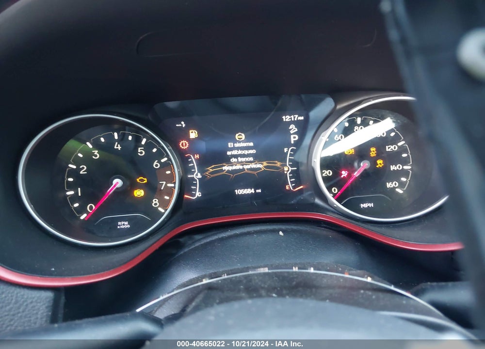 2019 JEEP COMPASS TRAILHAWK 4X4 VIN: 3C4NJDDB0KT688335